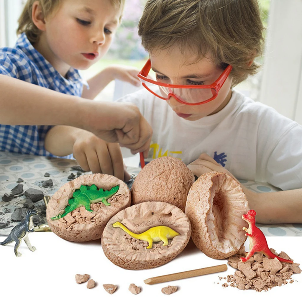 Kids Dinosaur Diging Toy Scientific Creative Dino Models Fun Educational Gifts Party Supplies