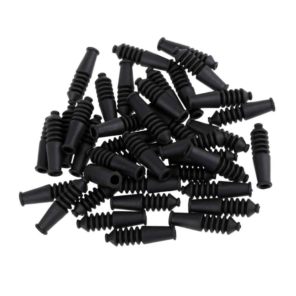 40 Pieces End Cap Sleeve Brake Cable End Caps for Road Bike And