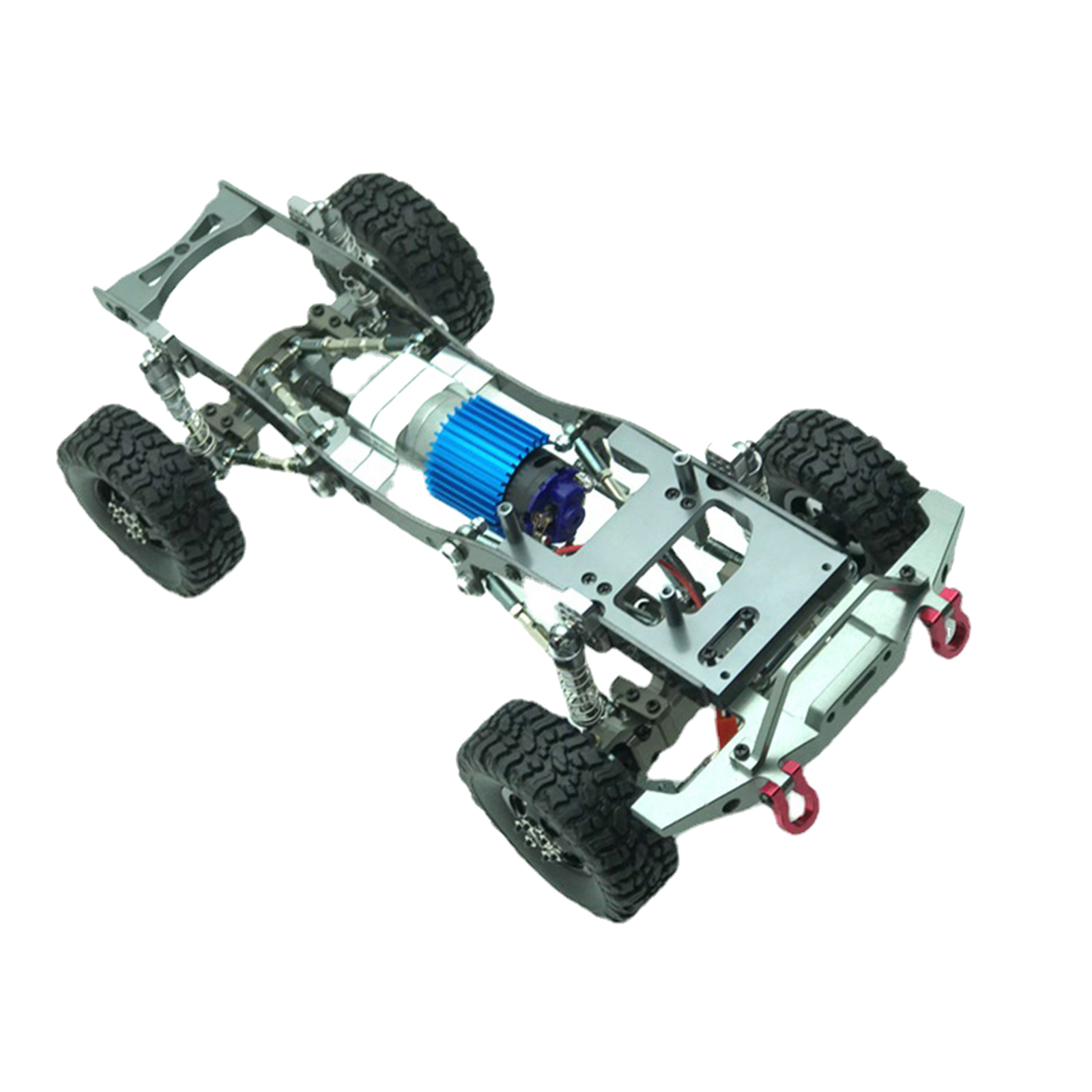 Steel Metal Frame Kit For WPL C14 C24 1:16 Semi-Pickup Truck with 4 Wheels