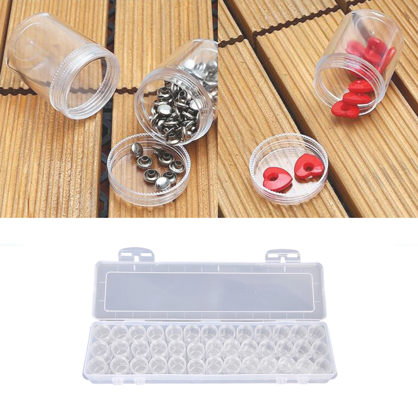 39 Girds Diamond Painting Storage Container Portable Bead Storage Container for Diamond Painting Accessories