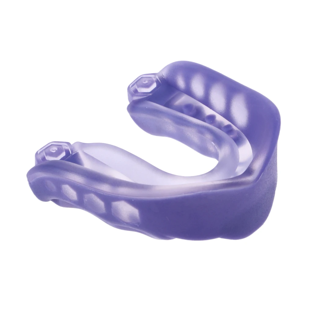 2 Pieces Adults Youth Mouth Guard Gum Shield Boxing Football Teeth Protector