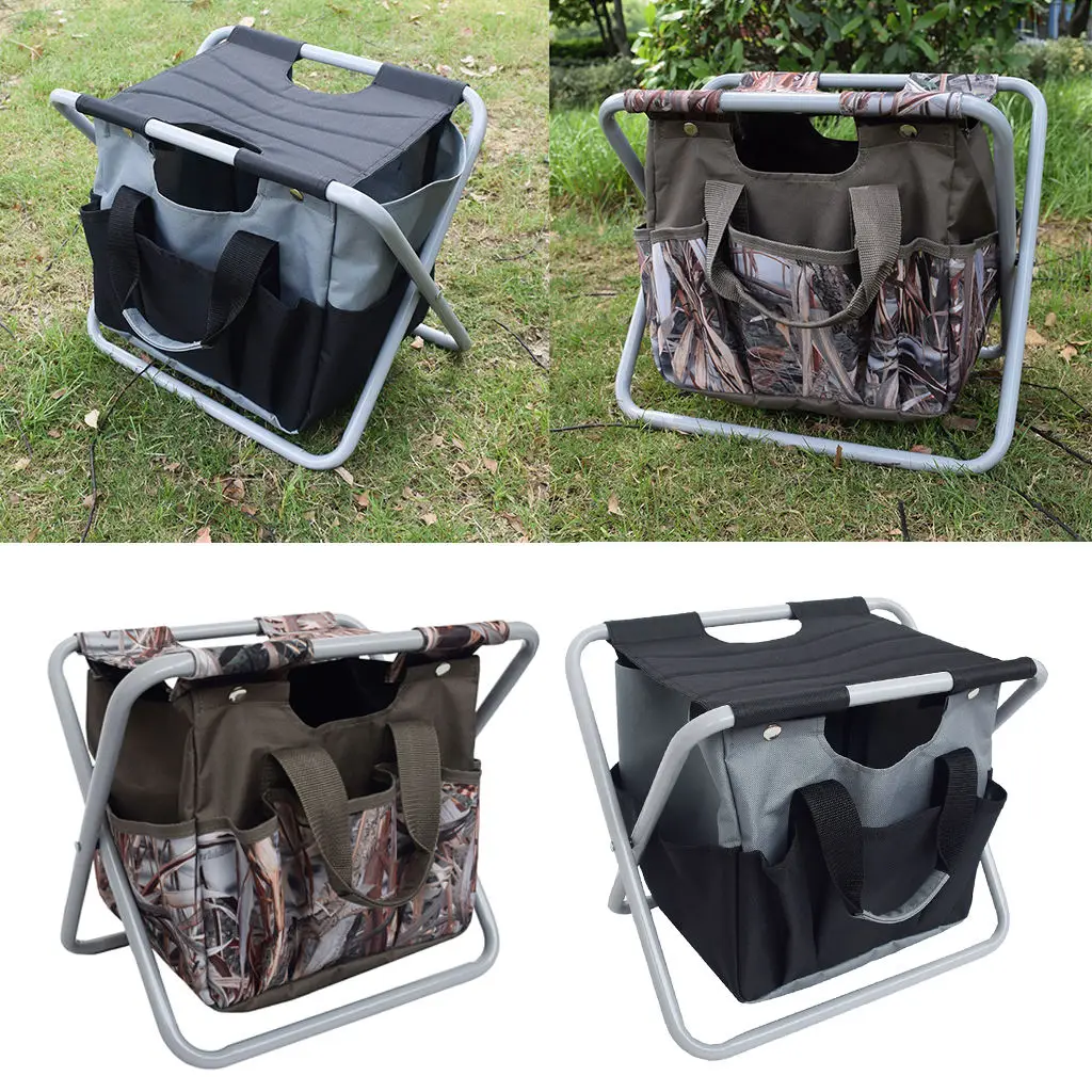 Multifunction Fishing Backpack Chair, Portable Hiking Camping Stool, Folding Picnic Bag Backpack Stool Seat