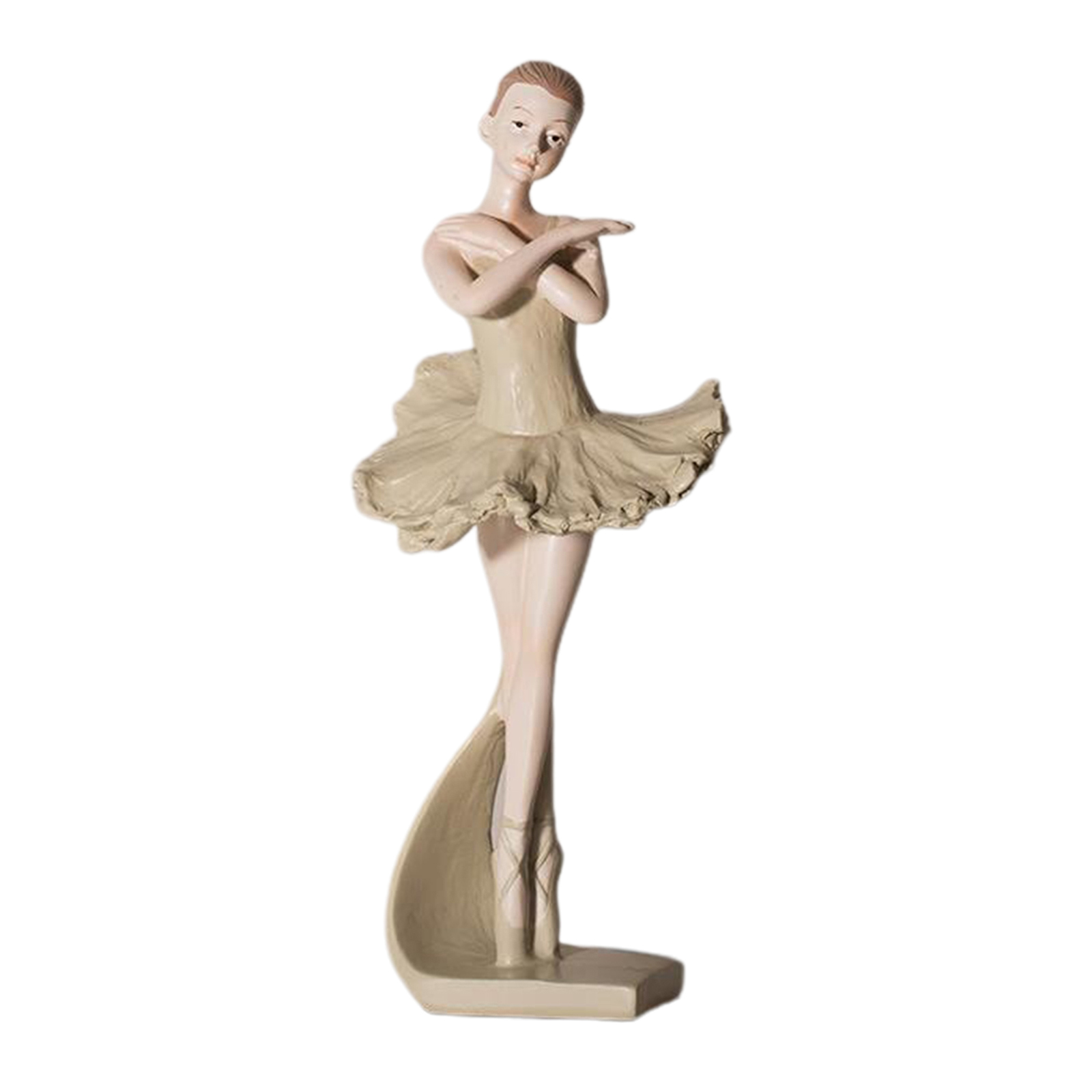 10x23.5cm Resin Figurine Elegant Modern Ballet Dancer Ornaments Home Office