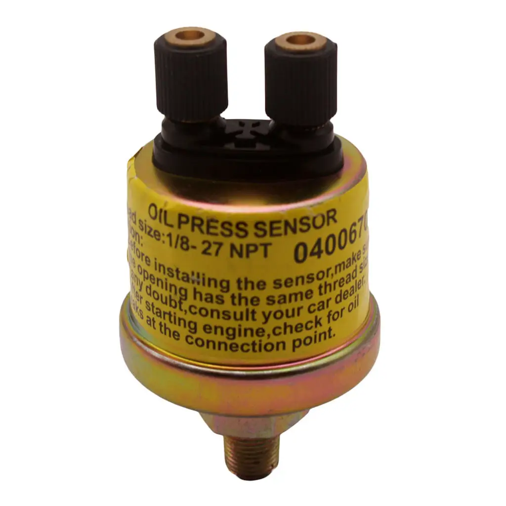 1/8 NPT Universal Oil Pressure Sensor Sender Gauge Replace Electric Psi