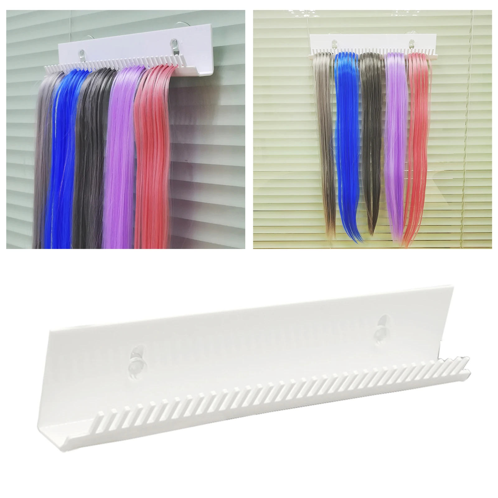 Professional Hair Extension Storage Holder Rack Hanger for Braiding Weaving