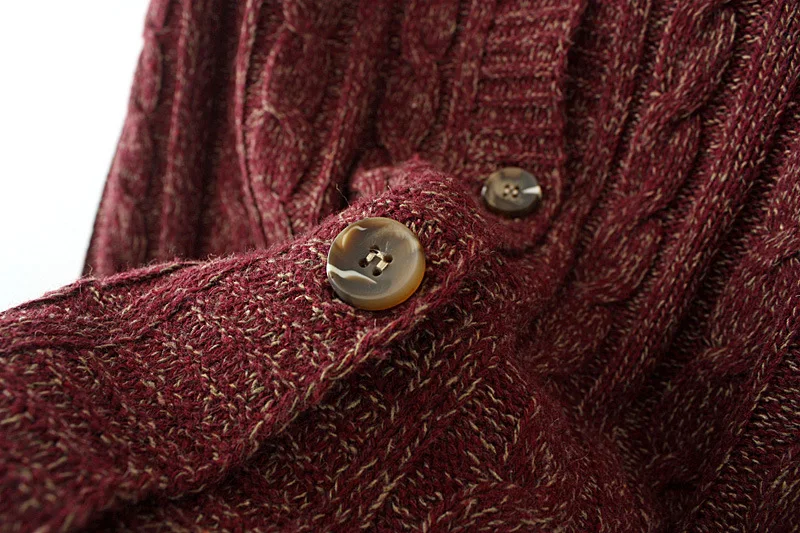 colete feminino folgado com decote em blusa de malha comprida plus size para outono inverno