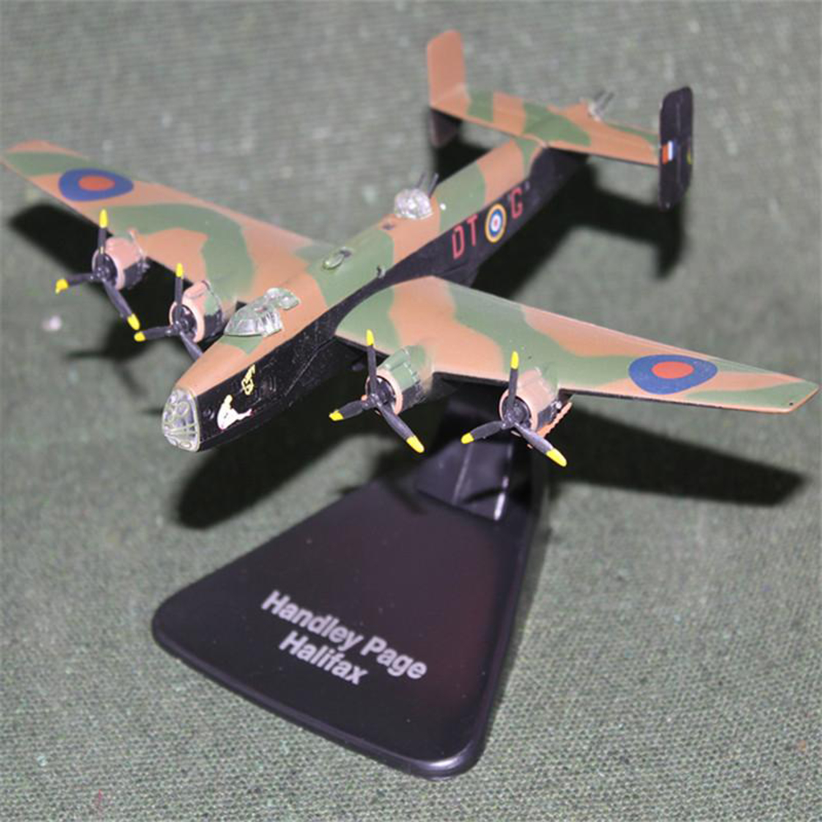 1/144 Handley Page Halifax Airplane Model Fighter for Boys Toys Decorations