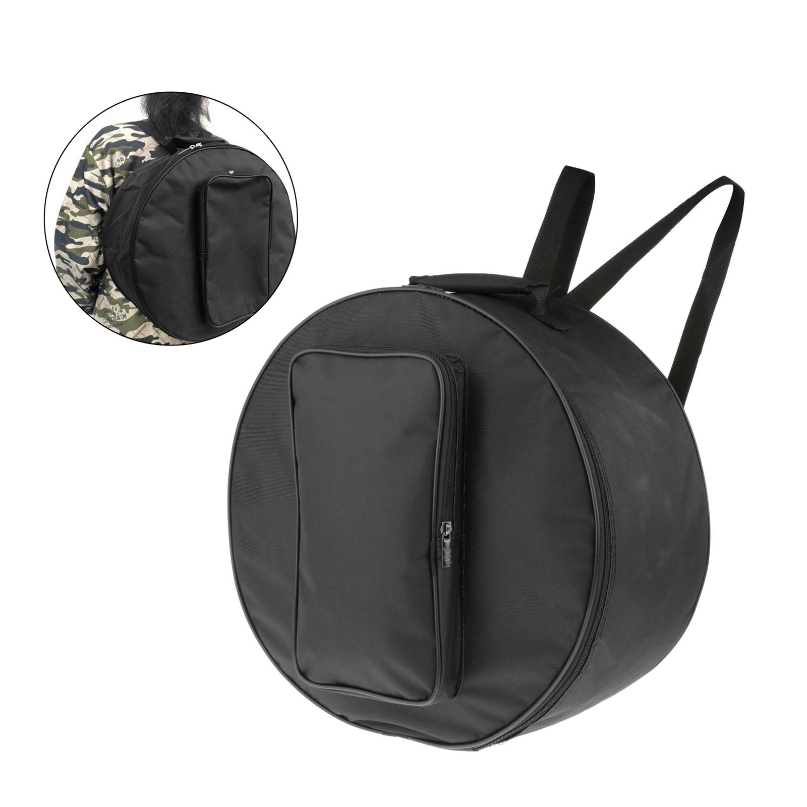 Description Picture 6 of itemSnare Drum Bag Backpack Case Storage Bag with Shoulder Strap Outside Pockets Instrument Parts