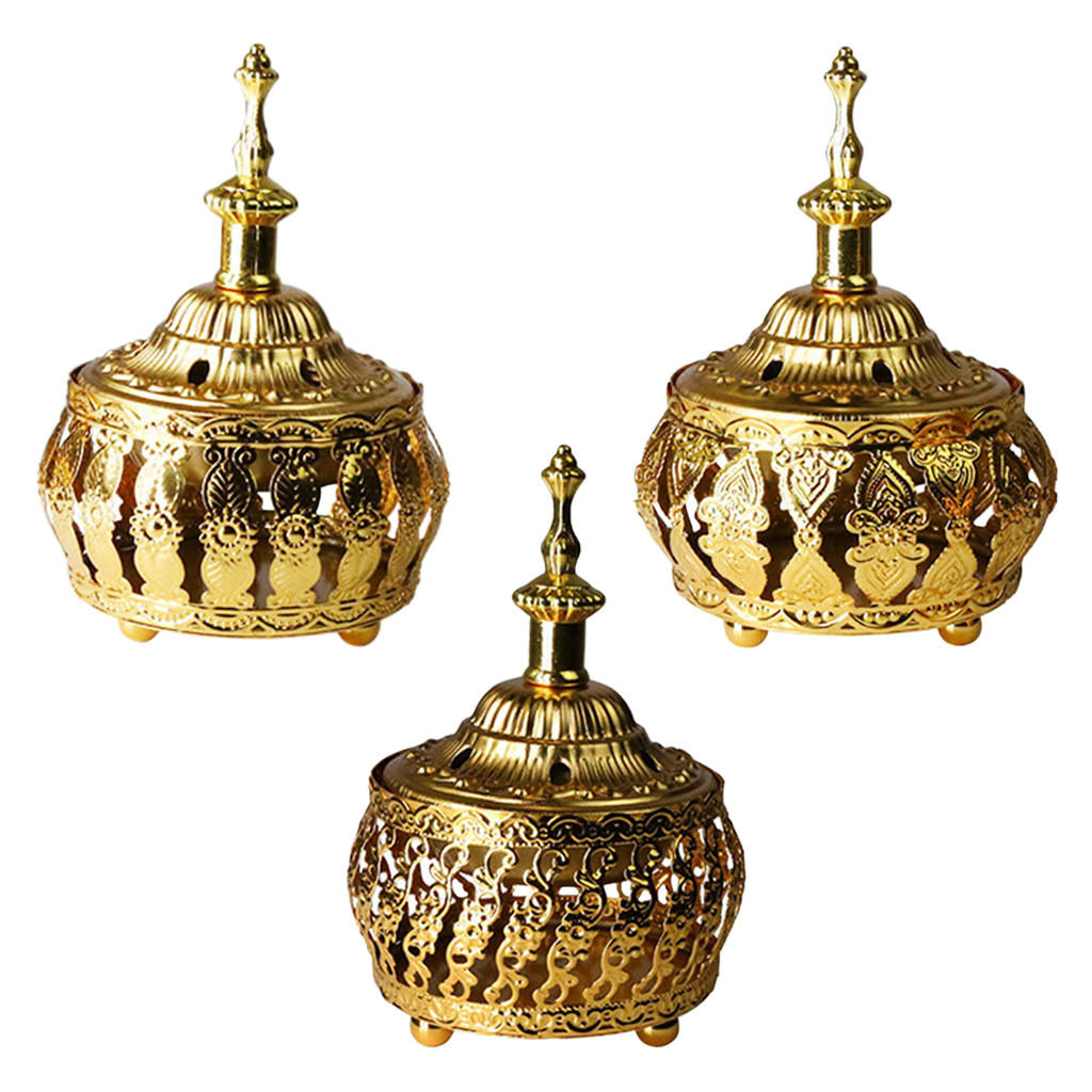 Arabian Incense Burner Buddhism Incense Holder Censer Home Bedroom Meditation Room Decoration