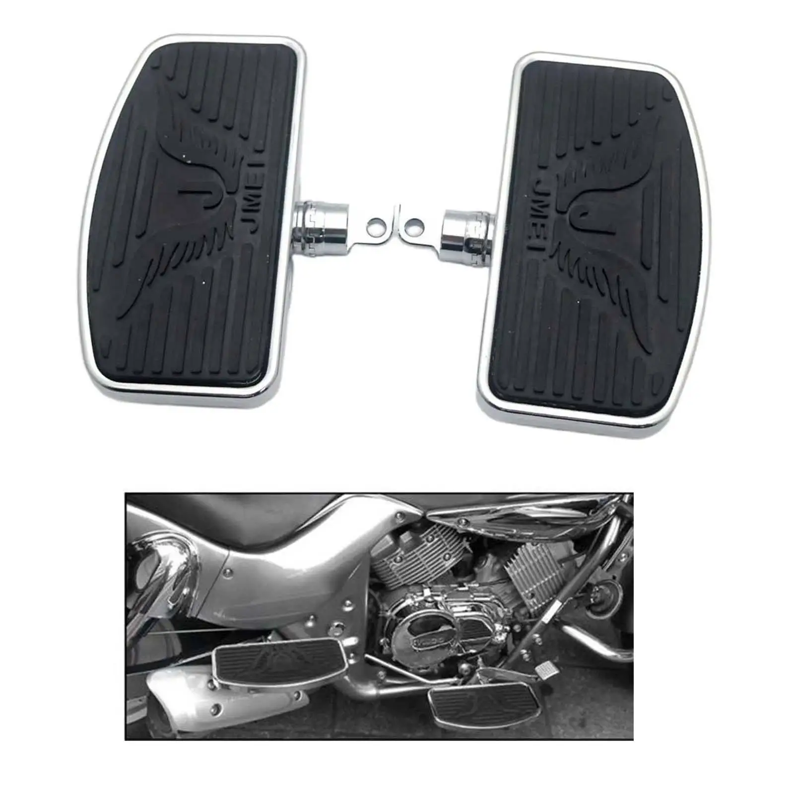 Modified Rear Passenger Footrest Pedals for Harley  883 1200
