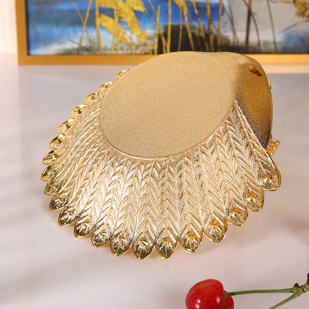 Luxury Peacock Fruit Plate Jewelry Dish Nut Tray Bowl Table Decoration