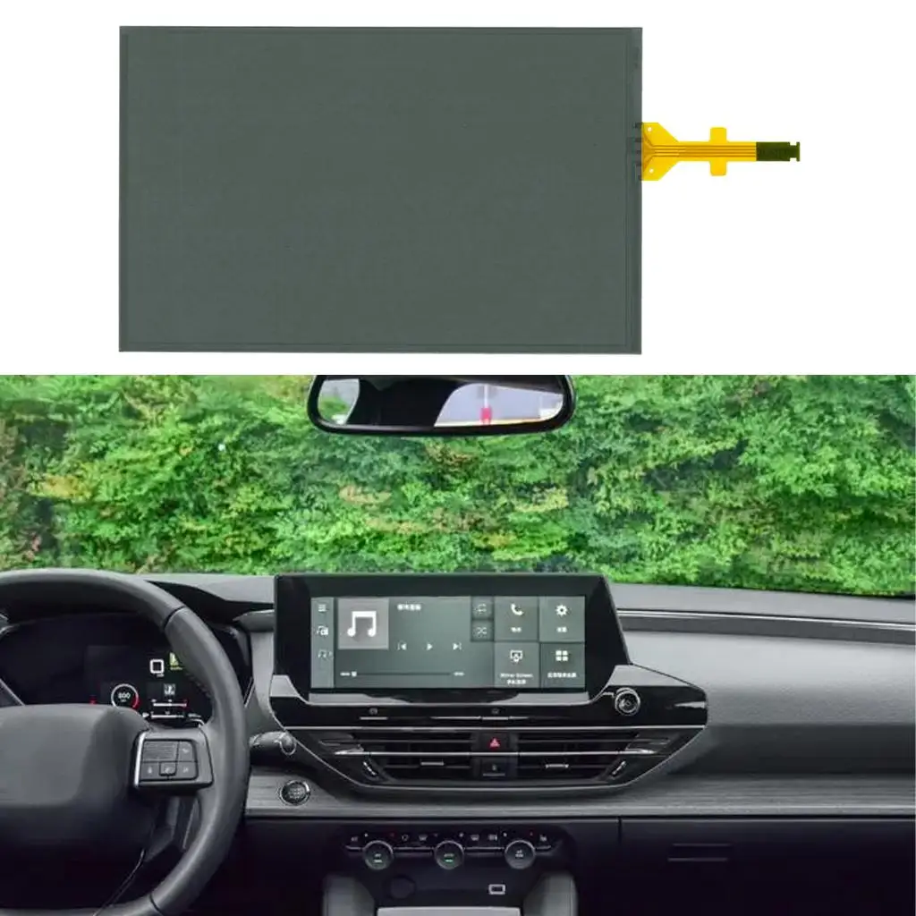 Car Navigation Touch Screen Digitizer LAM070G004A Gcx156Akm-E 7.0 inch Glass Panel LCD Display Fit for Citroen 2014-15 C4L 208