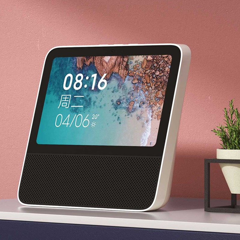 Xiaomi Redmi Xiaoai Bluetooth Ai Speaker With 8 Inch Touch Digital Screen Alarm Clock Wifi Smart 3809