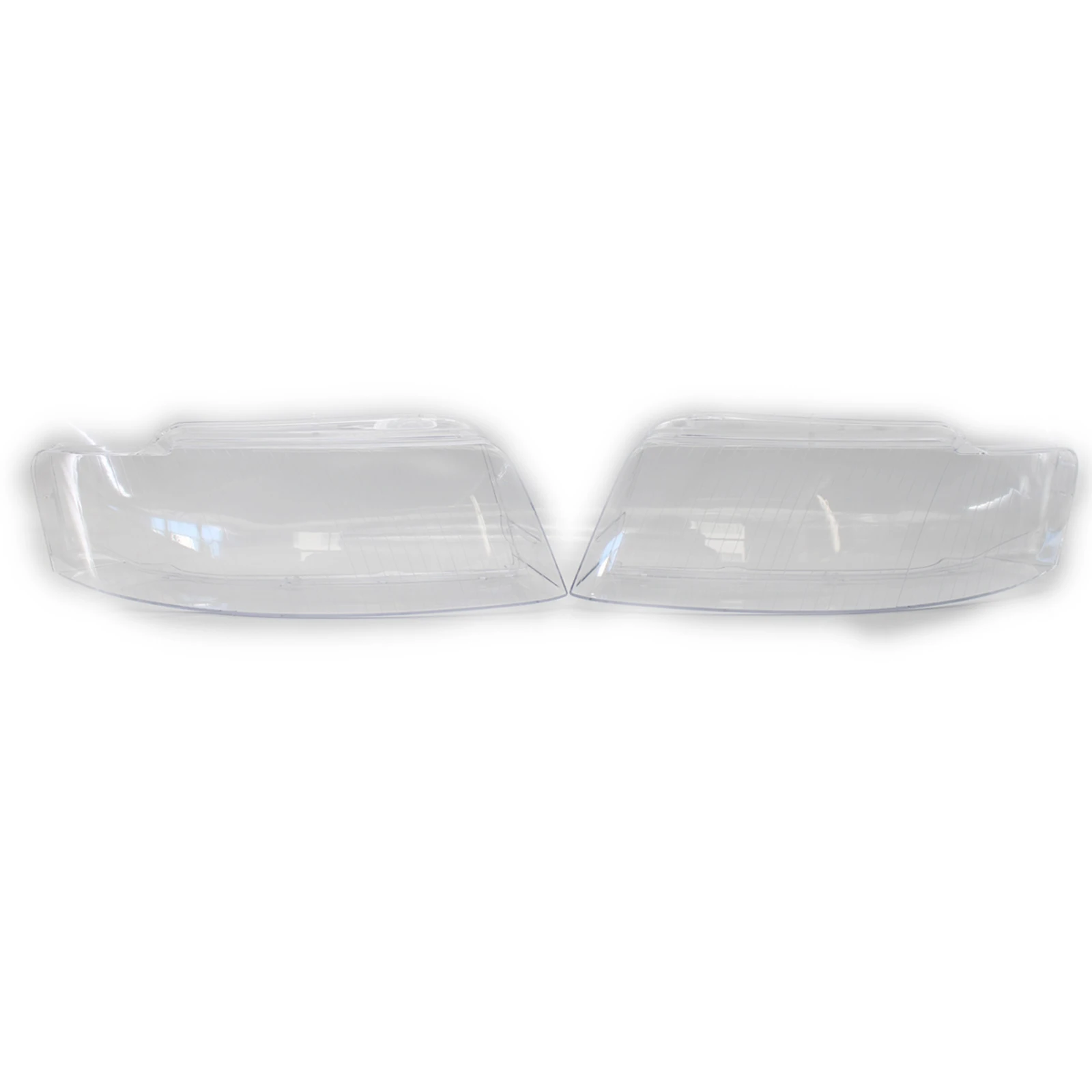 Automotive Pair Headlight Lens Cover Clear Shell for  A4 8E B6 2002-2004