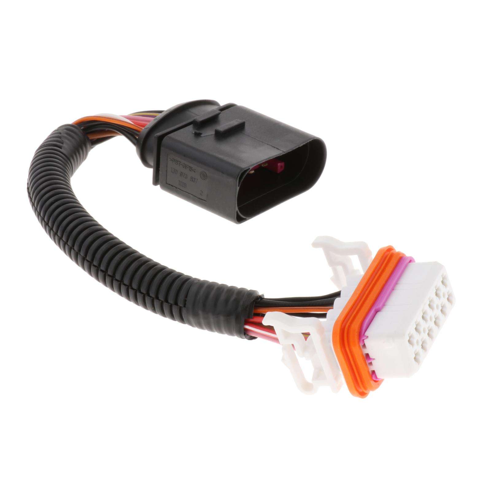 Front Left Right Headlight Wiring Harness 12V 55W Lamp Xenon Connector for Porsche Cayenne 03-06 95563123911 Auto Accessories