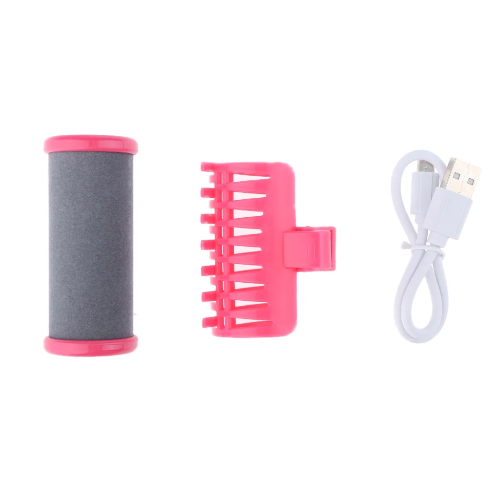 USB Hair Roller Hair Curler Hairdressing Clip Curly Hair Fringe Style Tool