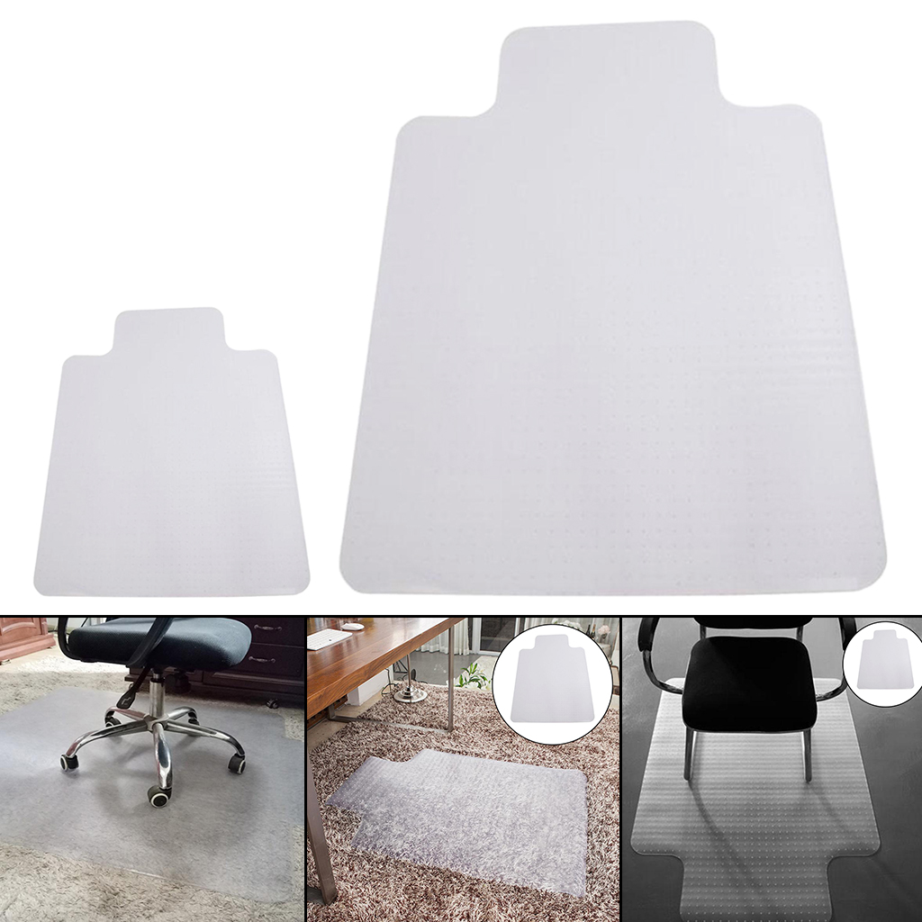 Office Desk Computer Carpet Chair Mat 2.0mm Thick Anti-Skid Chairmat Clear