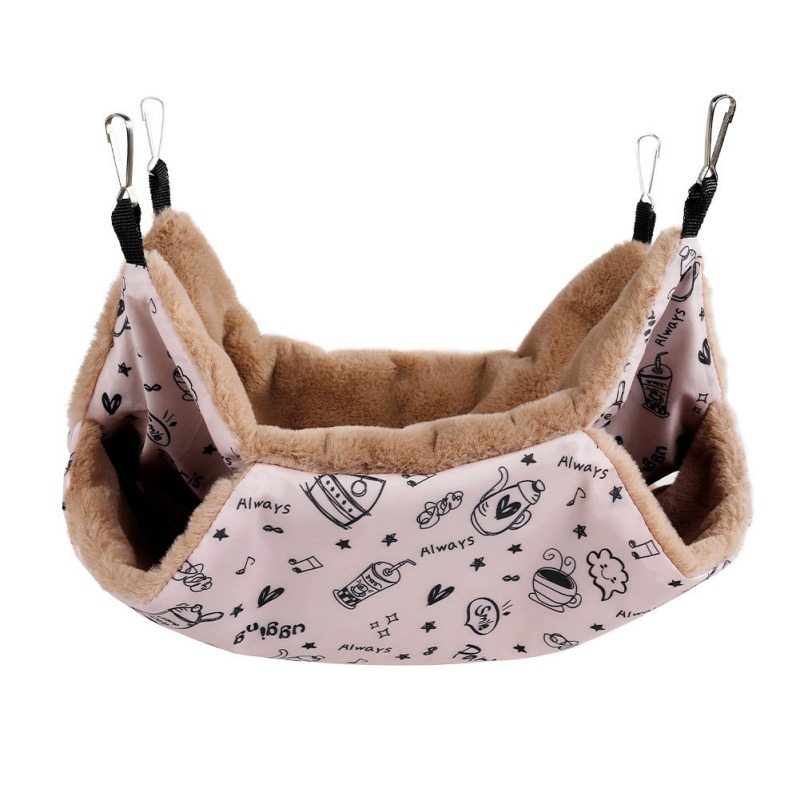 Title 4, Hanging Hamster Hammock Warm Plush Cotton Rat B...