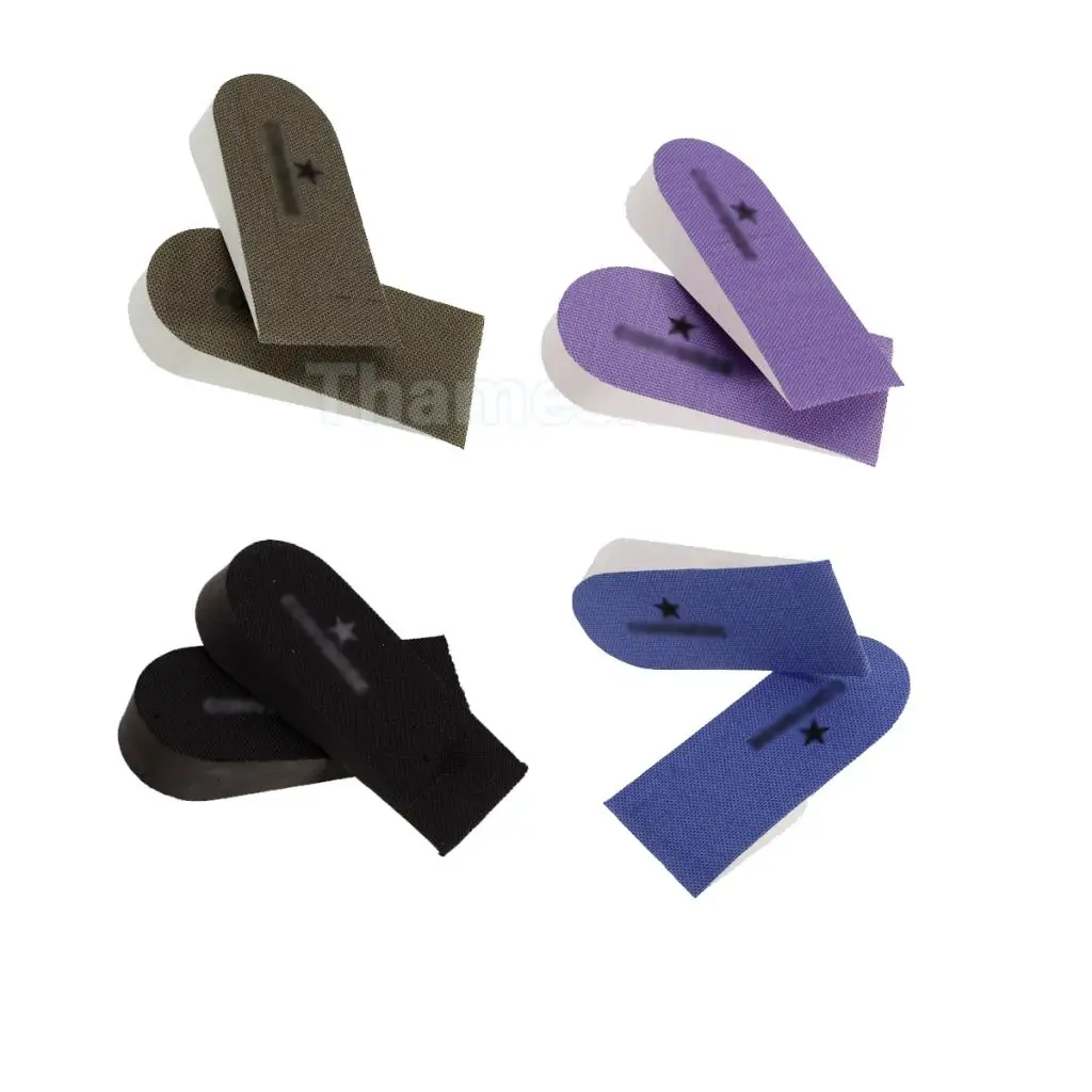 Pair Footful 2.5cm Up EVA Foam Height-Increase Insoles Soft Cushion Pad Lift