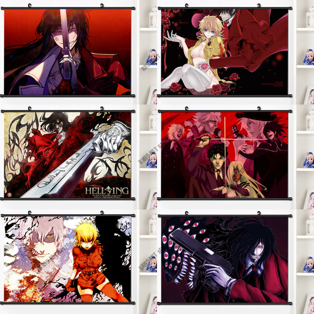 Dark Anime Hellsing Alucard Diamond Painting Embroidery Vampire