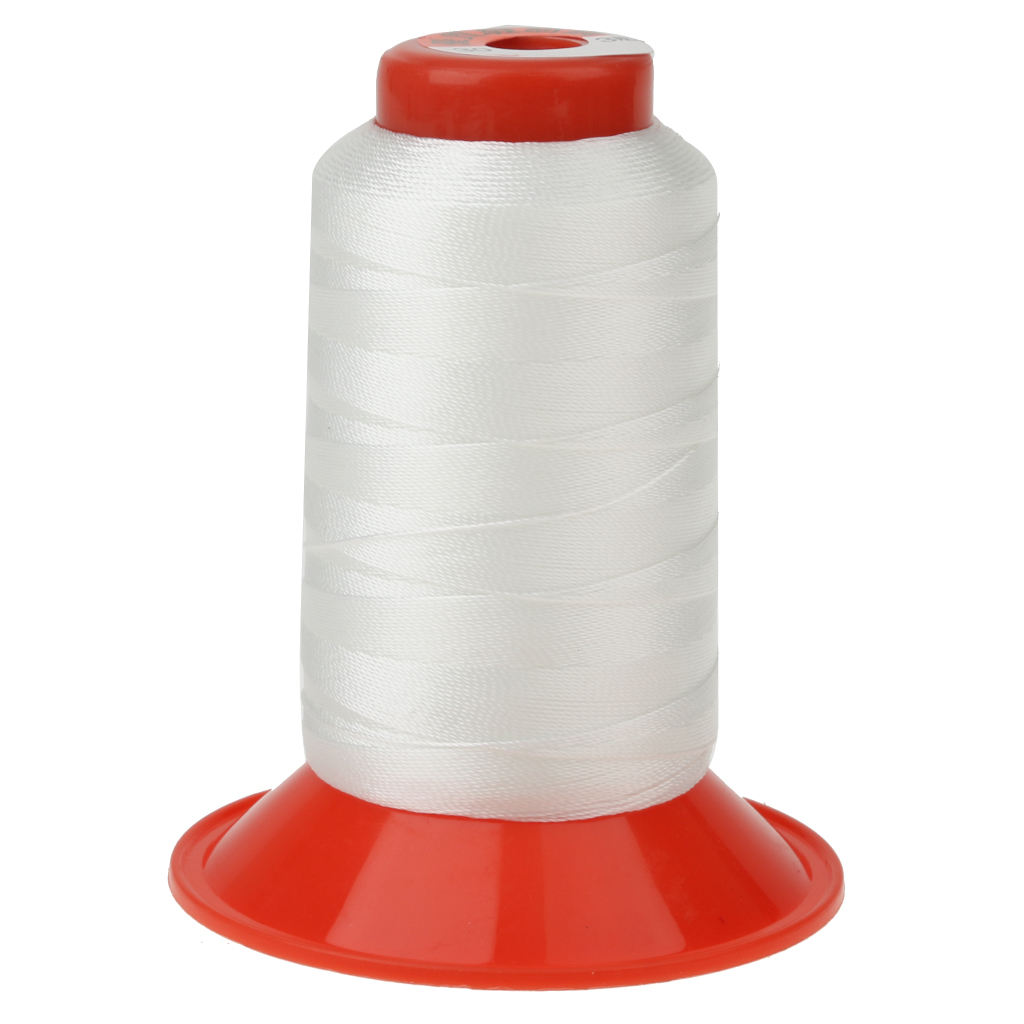 Black Color 500 Meters Bonded Nylon Tent Backpack Sewing Thread High-strength Nylon Cord Suitable for Camping Tent