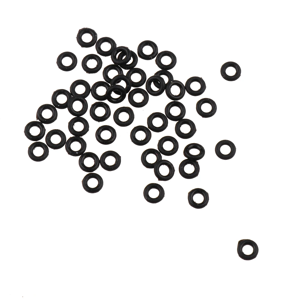 100 Pieces Rubber Grip Dart Tip Gaskets Shaft O-Rings Grommets Washer Accessories Secure Tighten Shaft 4 x 2 x 1 mm