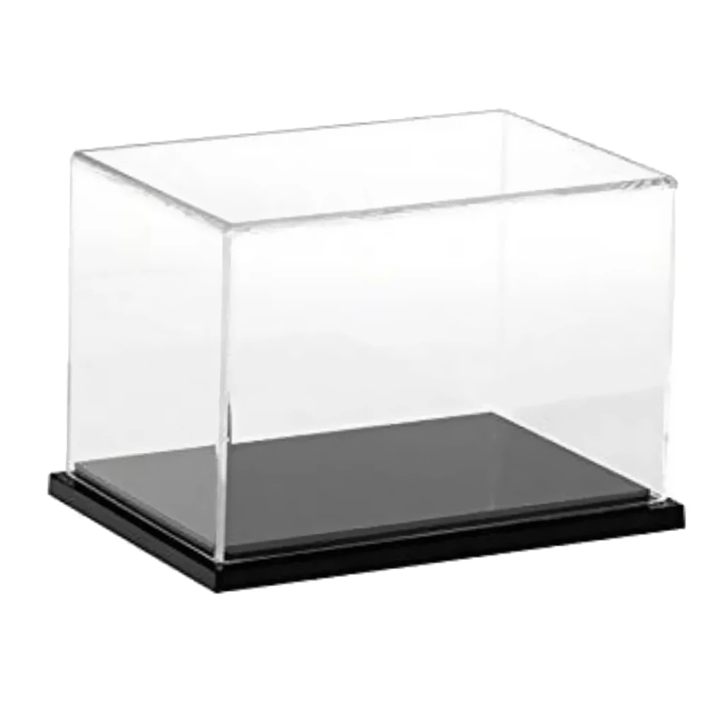 Transparent Acrylic Display Case Dustproof Composite Model Show Box for