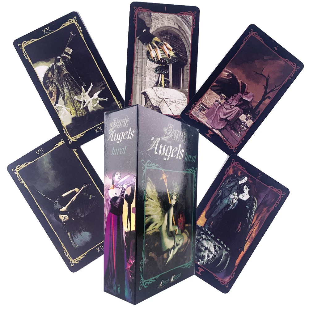 NEW HOT SALE Dark Angels Tarot Cards Oracle Deck Oracle Cards Love Oracle Cards Divination Occult Card Games