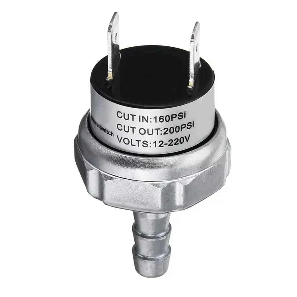 Air Compressor D55168 Pressure Switch for 160 PSI Cut on/200 PSI Cut off
