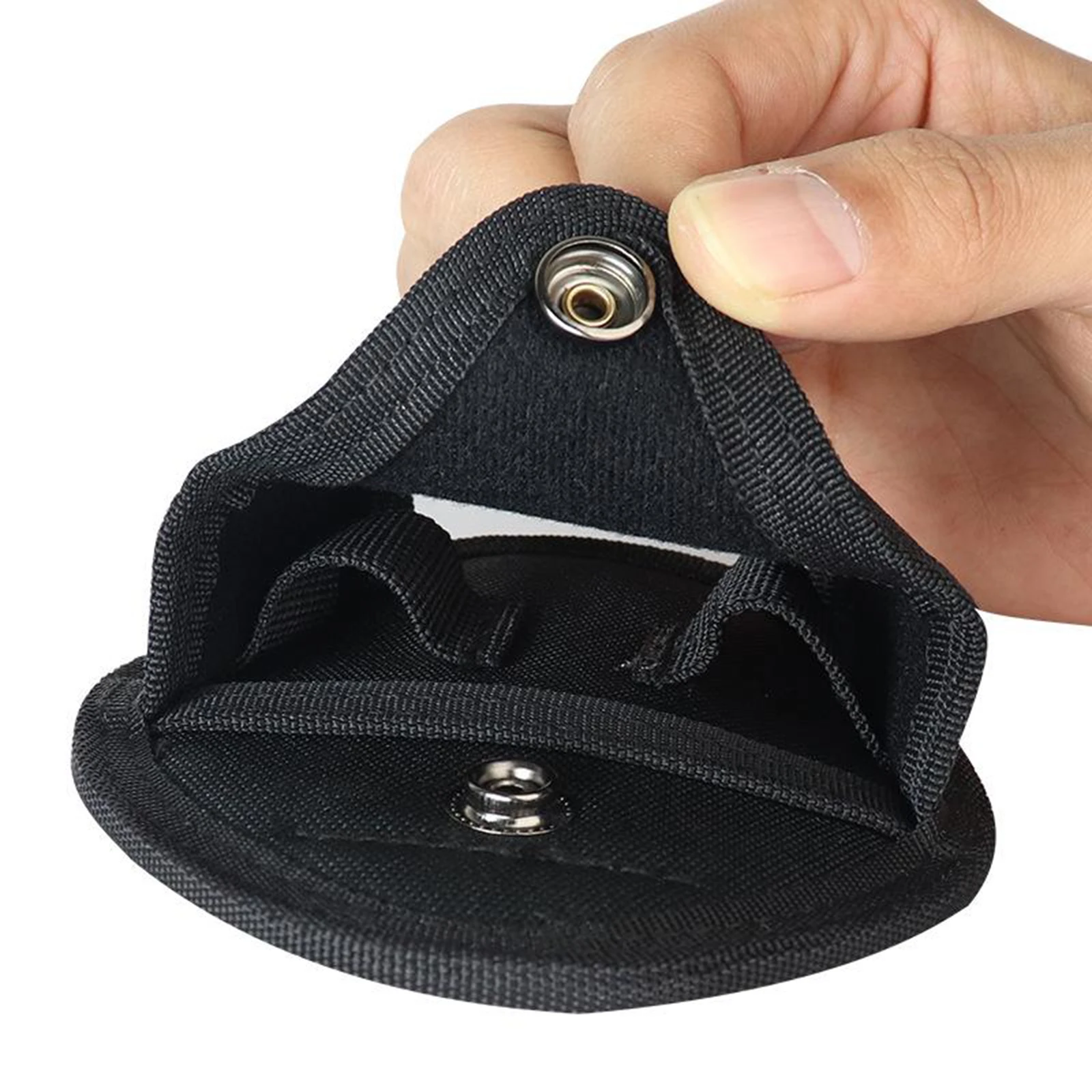 Durable Black Handcuffs Storage Case Outdoor Hunting Utility Holster Holder Bag Pocket Travel Climbing