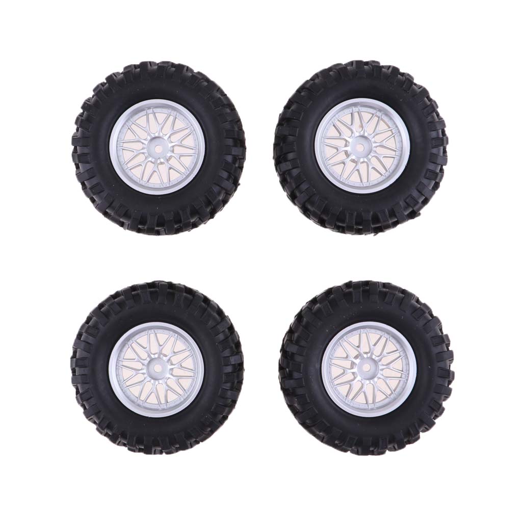 1/10 RC Crawler Truck Replacement Rubber Tyres Tires for HSP  D90 CC01