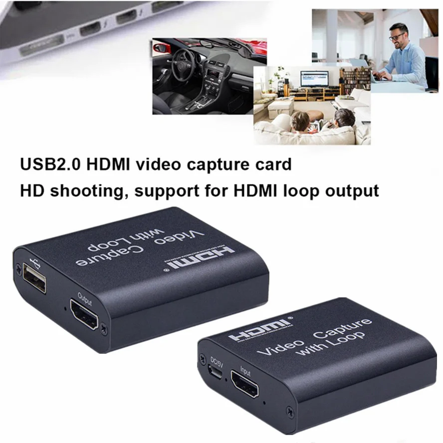 Usb placa de captura de vídeo hdmi-compatível