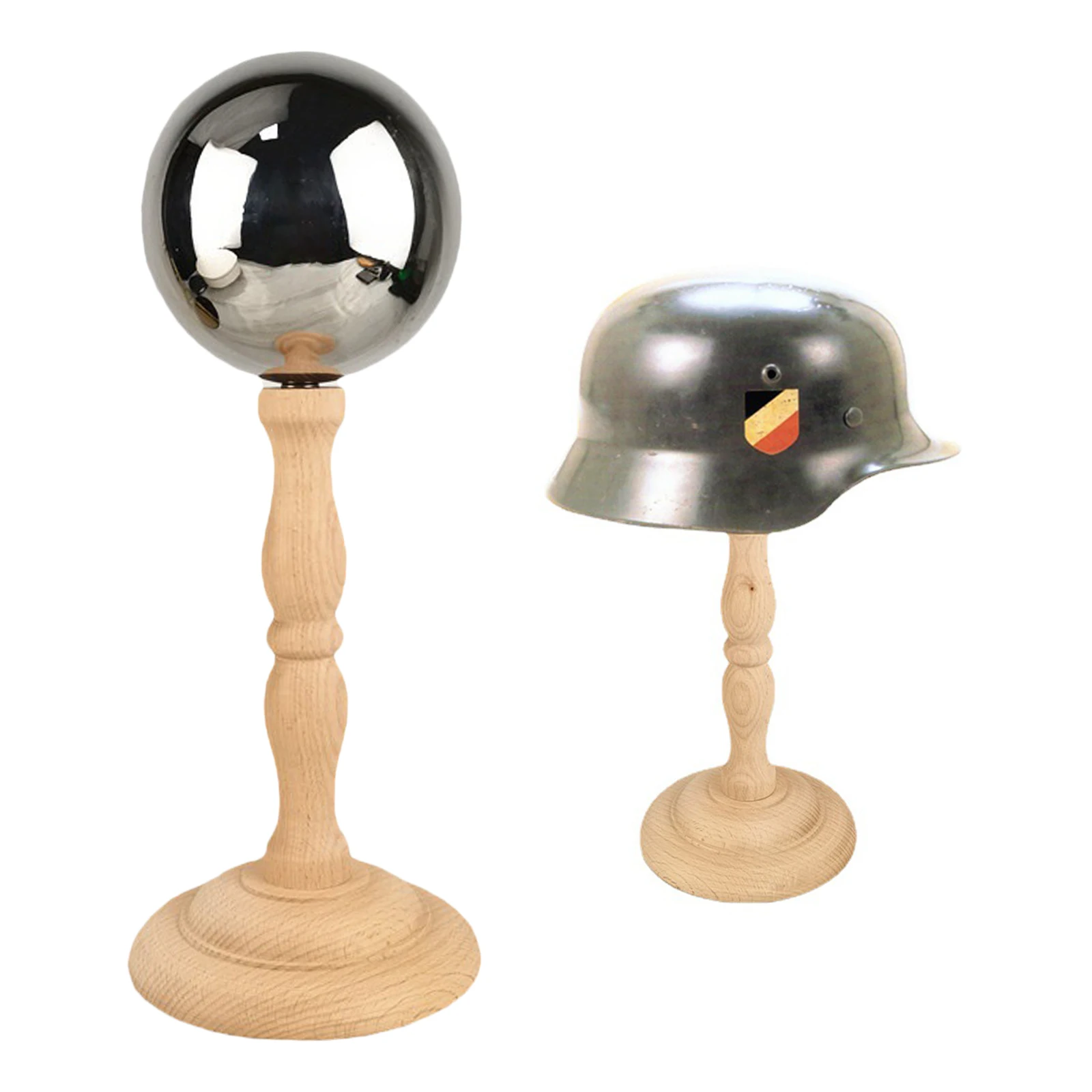 Stainless Steel Ball Wig Stand Hat Rack Cap Display Holder Free Standing Adults Kids Hat Display Stand Organizer