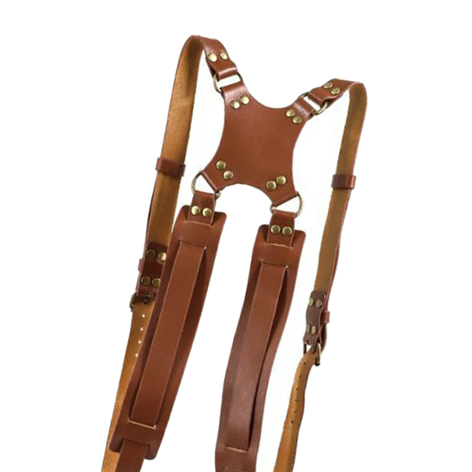 Real Cowhide Camera Strap Accessories Long Camera Strap Custom Shoulder Harness for Two Cameras Strap Sling  