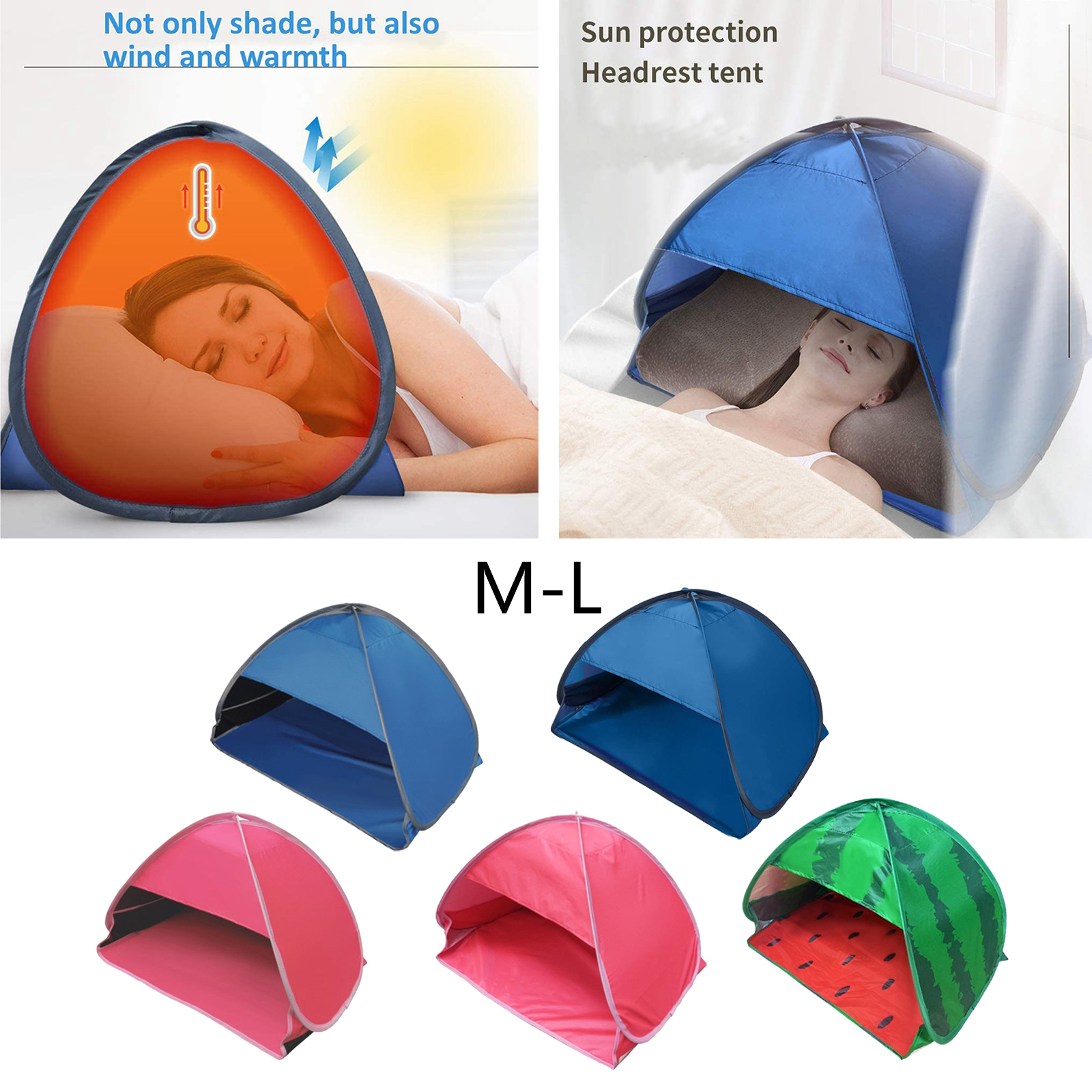 Mini Automatic Shade Tent Lounger Canopy Beach Tents Sun Shelter Anti-UV Pet Tent Outdoor Picnic Beach Camping Fishing Hiking