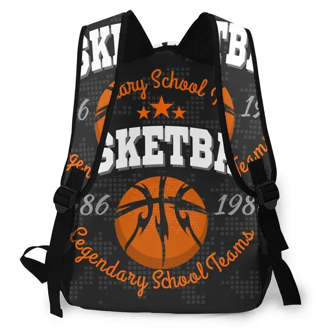OLOEY 18-INCH NBA basketball star Boys' backpacks & Girls' backpacks  Primary & Middle School Students School Backpack & Unisex，Christmas Present  