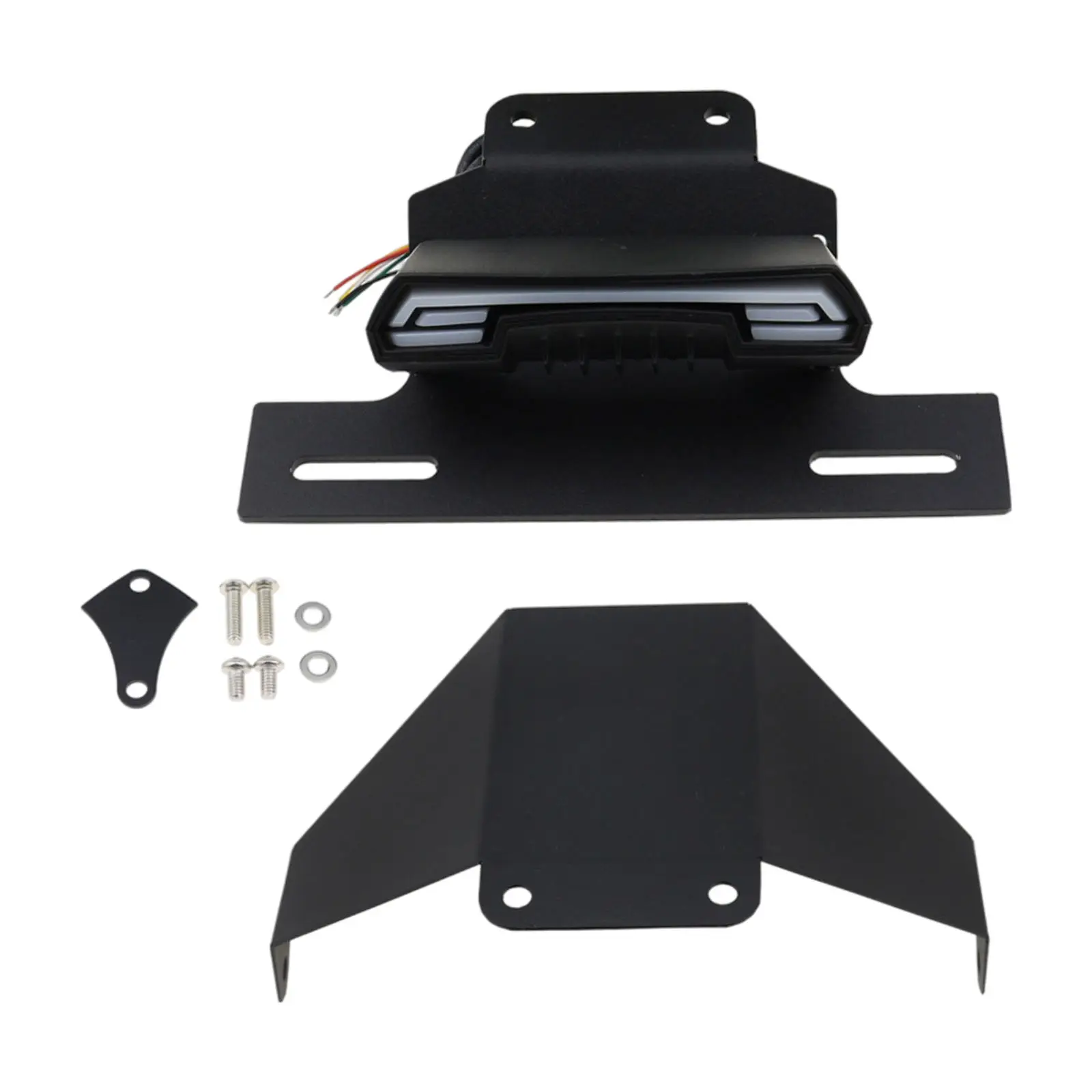 Rear License Plate Holder Frame Bracket Kit for YAMAHA  XV950R 14-19