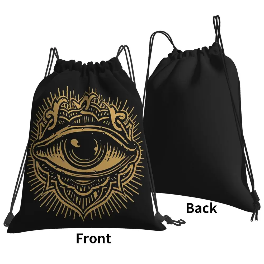 Vikings Raven Odin Valknut Celtic Design Drawstring Bags
