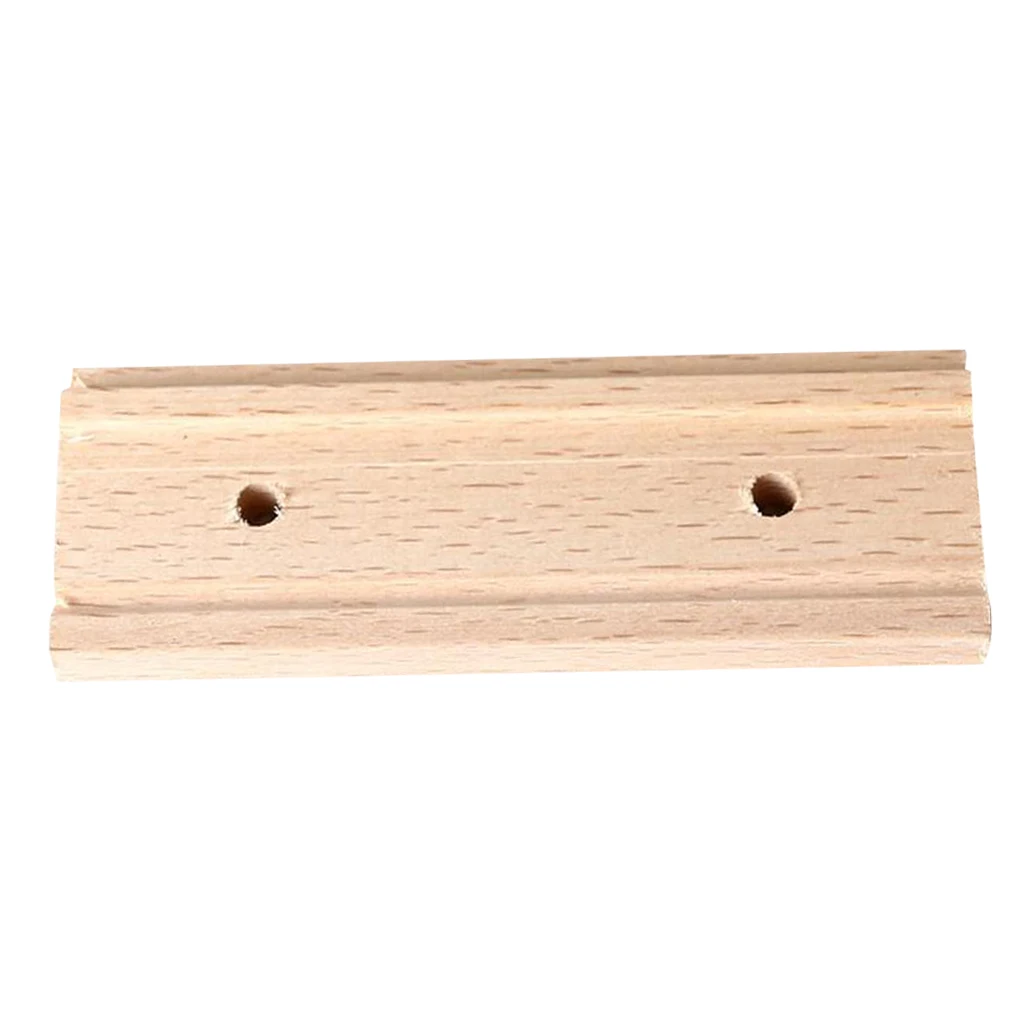 Wooden 10 Key Kalimba Bridge Nuts Mbiras Musical Instruments Luthier Supplies Accessories Parts 9x3.5x0.7cm