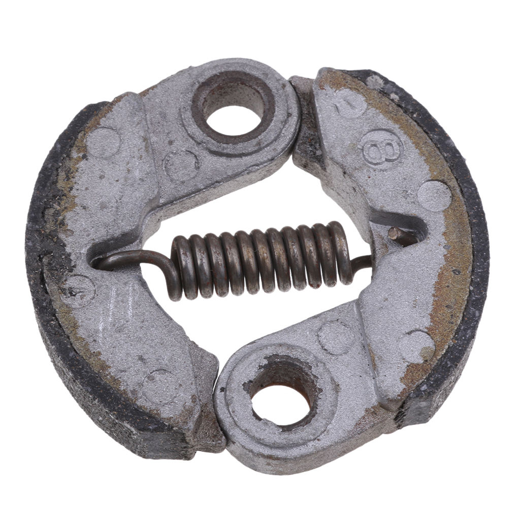 Silver 2 Shoes Brake / Clutch Plate 43CC 49CC Pocket Quad Drit Bike Scooter