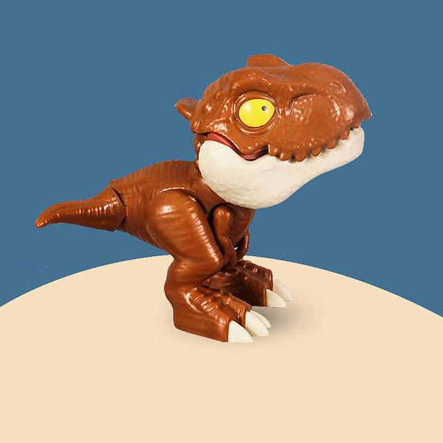 Dedo dinossauro modelo tyrannosaurus rex figura de ação criativo complicado  engraçado jogo interativo mordendo mão crianças puzzle brinquedos -  AliExpress