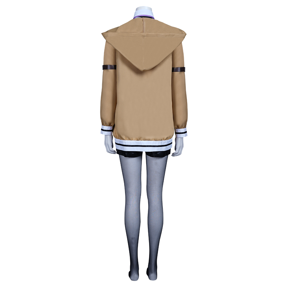 Steins portão 0 makise kurisu cosplay traje