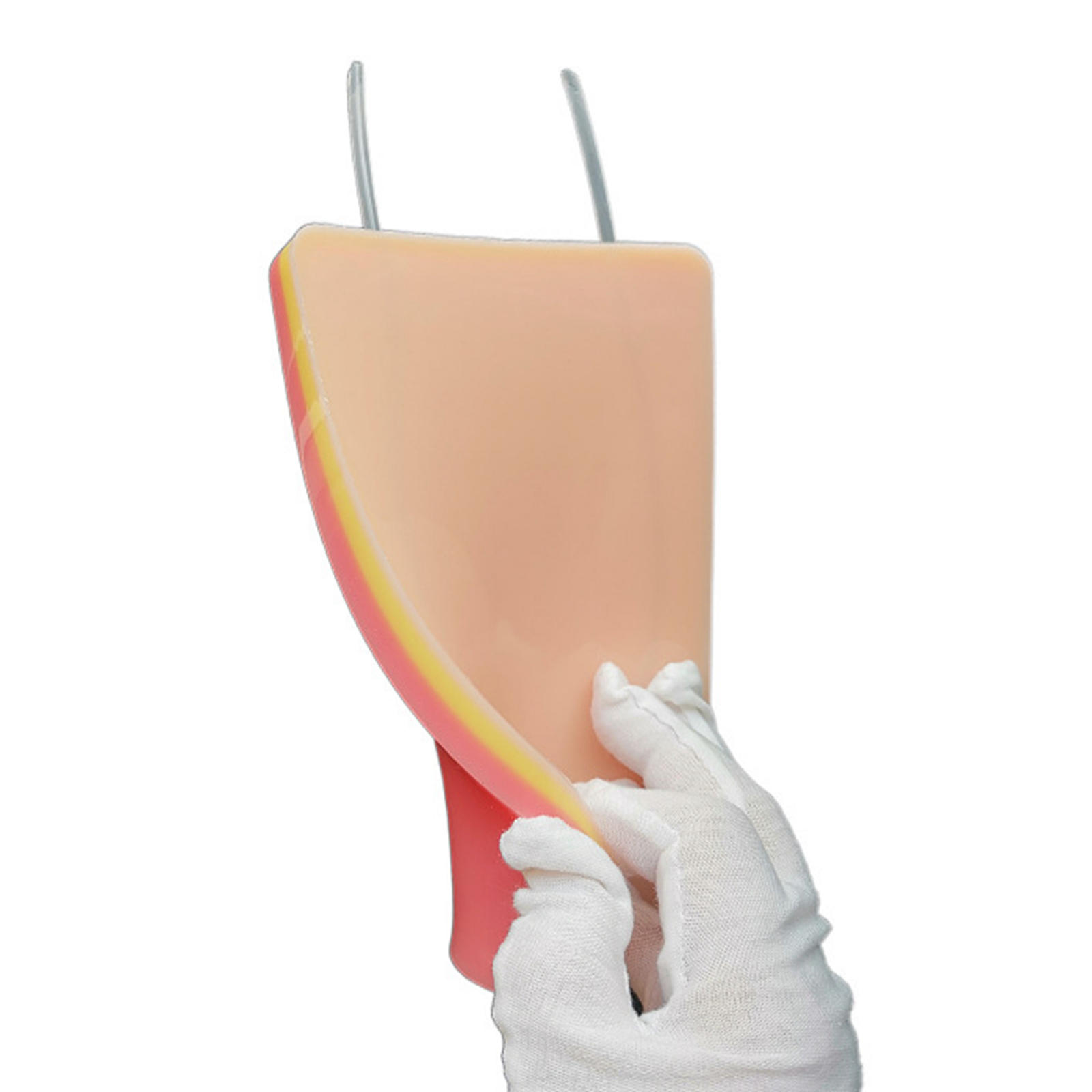 Simulation IV Injection Training Pad Educational with Blood Vessels Model Human Skin Injection Model for Nurse Training Material