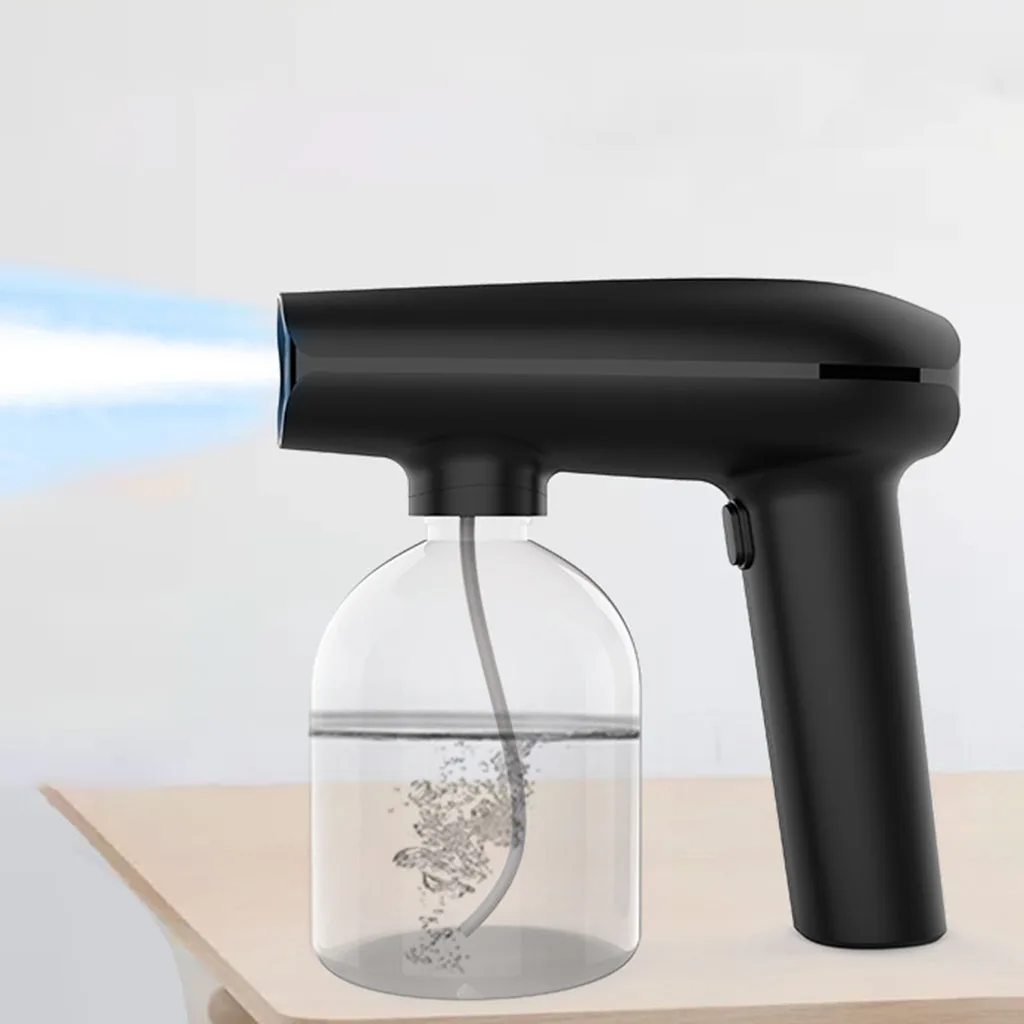 500ML Cordless Blue Light Sprayer Home Handheld USB Charging Sterilization Spray Gun