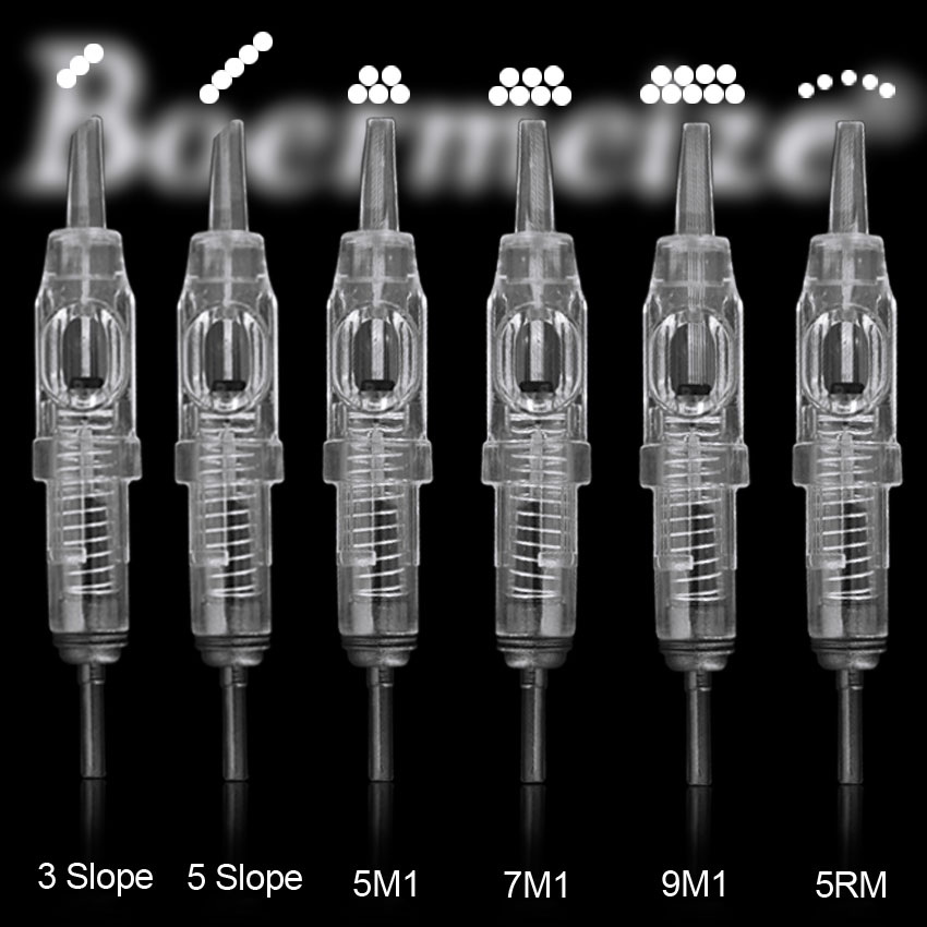 Best of Cartridge Needles Disposable Sterilized Tattoo Permanent Makeup Needles Tips For Eyebrow Lip Assorted Sizes Cartridge Needle Reviews & Tips - Image 5