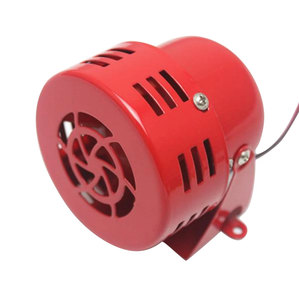 1950s Style 12v Automotive Air Raid Siren Horn Car Truck RV VTG Motor Driven Fire  Police Security Raid Retro Siren Horn