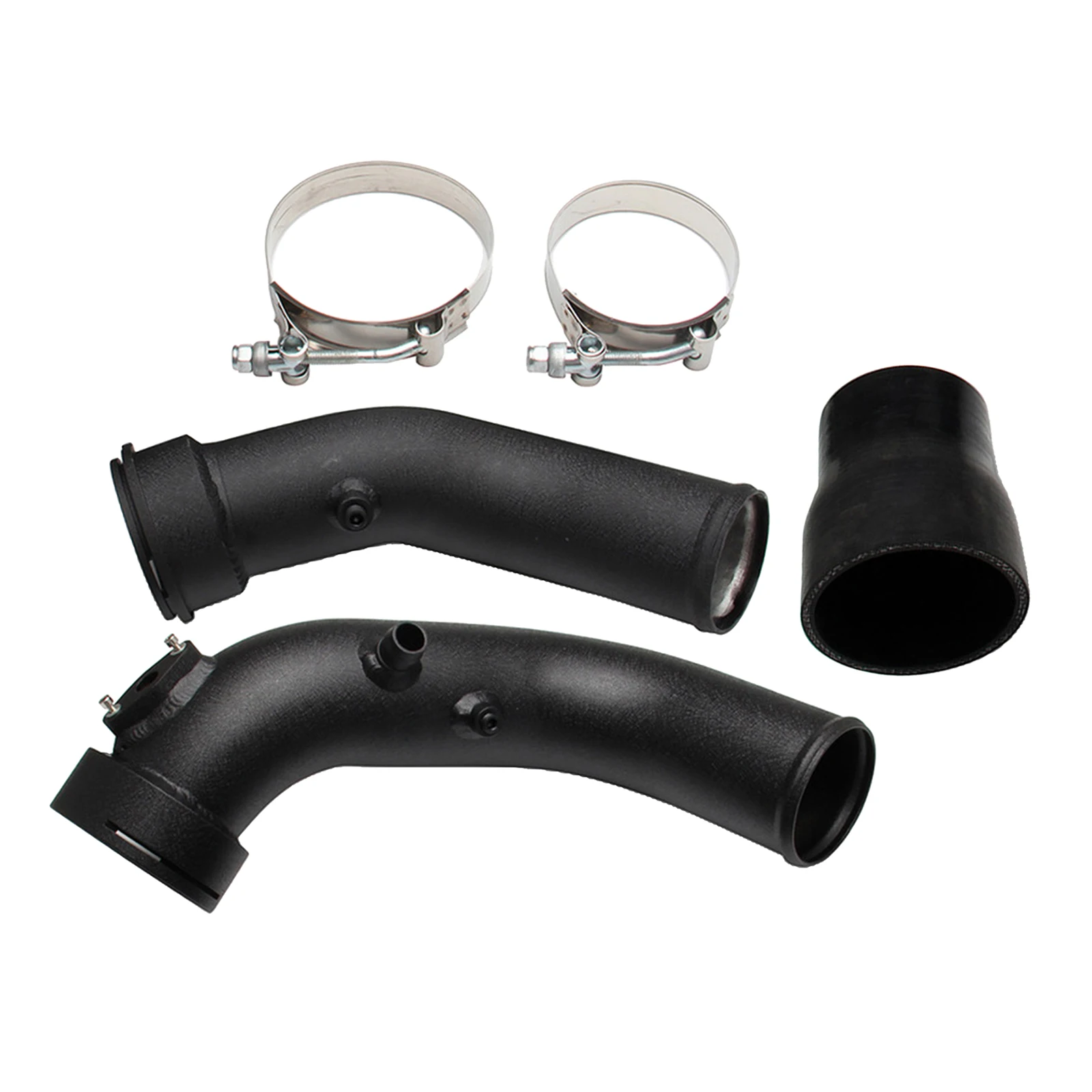 Black Intake Turbo Charge Pipe Aluminum Alloy For  N55 F32 M135 F20 F87