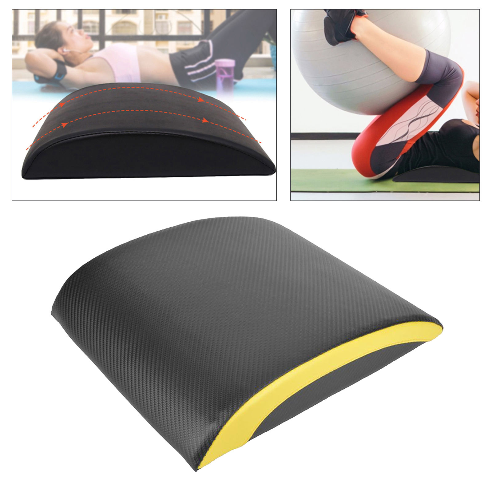 Guidance Motion Sit-Up Pads, Abdominal Exercise Home Gym Abs Trainer