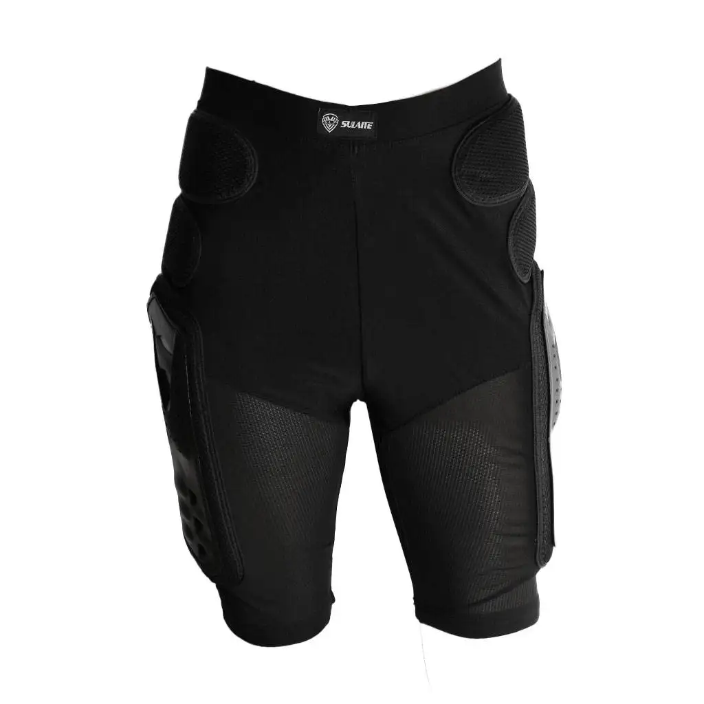 Motorcycle Bike Padded Hip Protector  Cycle Shorts Black S/M/L/XL/XXL