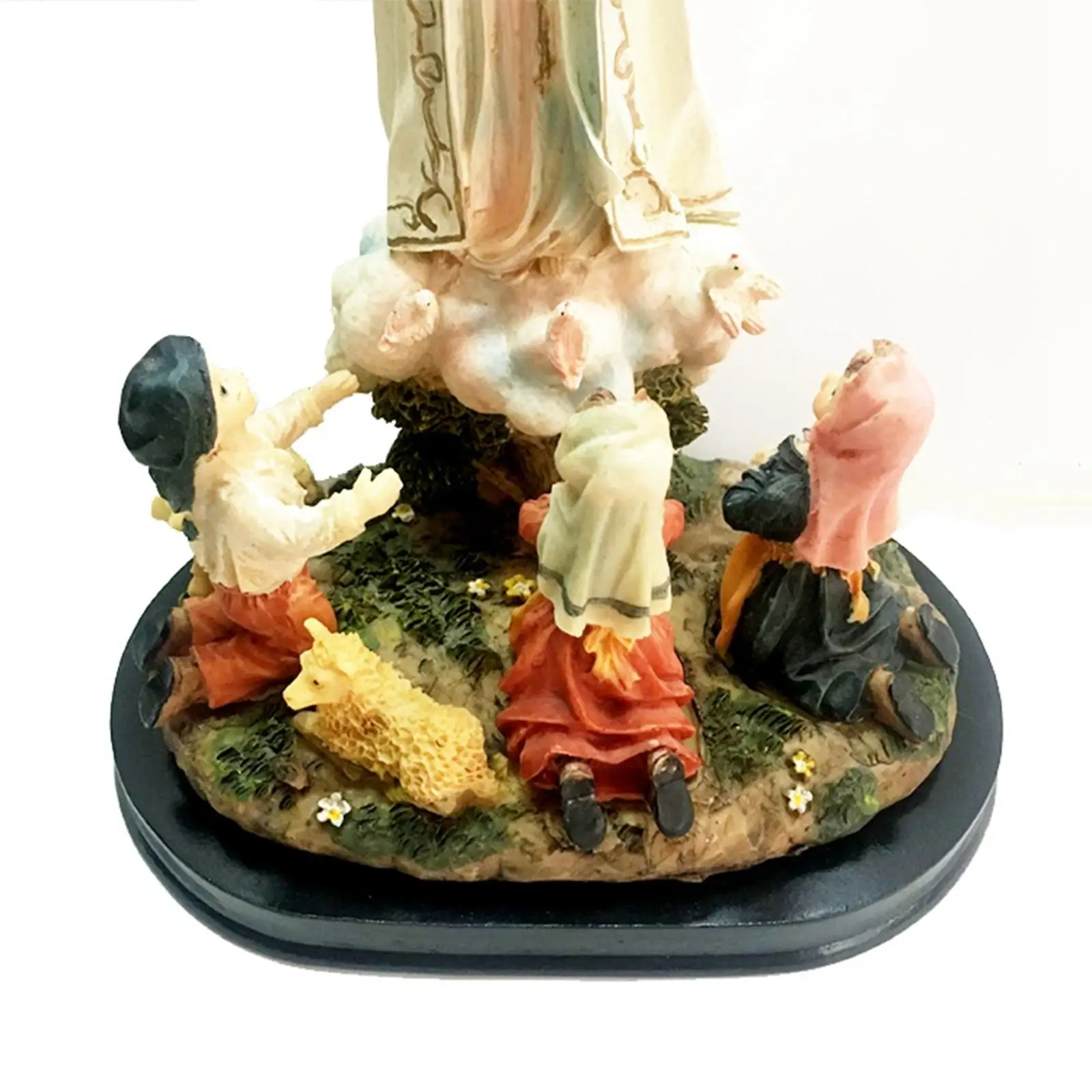 Virgin Mary Decorative Cultural Pray Collectibles for Tabletop Home Sister Follower